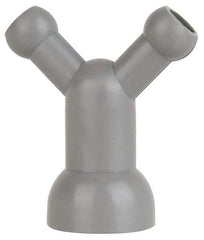 Cedarberg - 1/2" Hose Inside Diam, Coolant Hose Y-Fitting - For Use with Snap Together Hose System, 2 Pieces - Americas Tooling