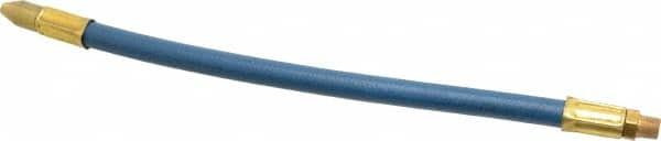 Coilhose Pneumatics - 12" Hose Length, 1/8" Nozzle Diam, 1/8" Hose ID, Coolant Hose - 1/8" NPT For Mist Coolant Systems - Americas Tooling