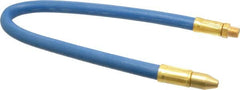 Coilhose Pneumatics - 18" Hose Length, 1/8" Nozzle Diam, 1/4" Hose ID, Coolant Hose - 1/8" NPT For Mist Coolant Systems - Americas Tooling