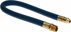 Coilhose Pneumatics - 24" Hose Length, 1/2" Nozzle Diam, 1/2" Hose ID, Coolant Hose - 1/2" NPT For Mist Coolant Systems - Americas Tooling