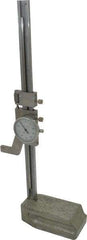 Value Collection - 8" Stainless Steel Dial Height Gage - 0.001" Graduation, Dial Display - Americas Tooling