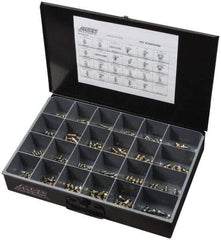 Value Collection - 250 Piece, Inch, Steel Grease Fitting Set - Americas Tooling