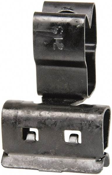 Thomas & Betts - Spring Steel Rigid/EMT Flange Mounted Snap In Conduit Clip - 1/2 - 1" EMT, 1/2" Rigid, Anodized Finish - Americas Tooling