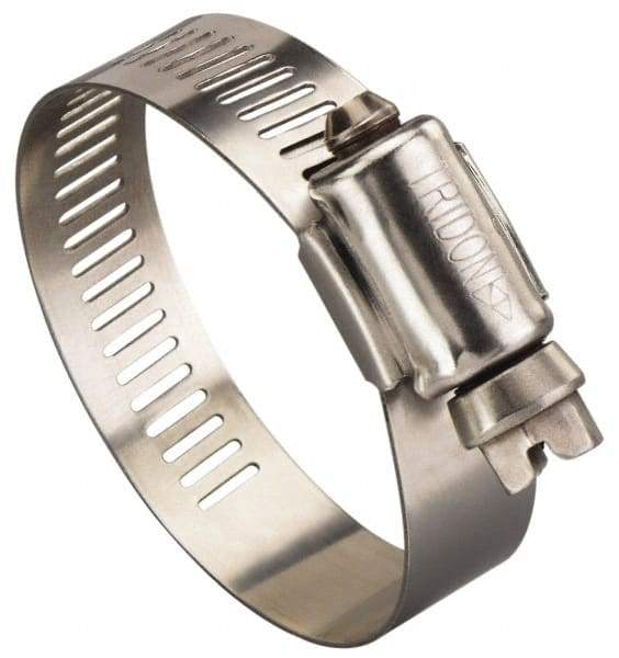 Value Collection - SAE Size 88, 5.12 to 5.51" Diam, Stainless Steel Worm Drive Clamp - 1/2" Wide, Material Grade 305, Series 350 - Americas Tooling