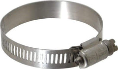 IDEAL TRIDON - SAE Size 32, 1-9/16 to 2-1/2" Diam, Stainless Steel Worm Drive Clamp - 1/2" Wide, Material Grade 201/305, Series 620 - Americas Tooling