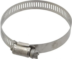 IDEAL TRIDON - SAE Size 40, 2-1/16 to 3" Diam, Stainless Steel Worm Drive Clamp - 1/2" Wide, Material Grade 201/305, Series 620 - Americas Tooling