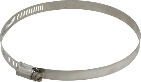 IDEAL TRIDON - SAE Size 88, 4-1/16 to 6" Diam, Stainless Steel Worm Drive Clamp - 1/2" Wide, Material Grade 201/305, Series 620 - Americas Tooling