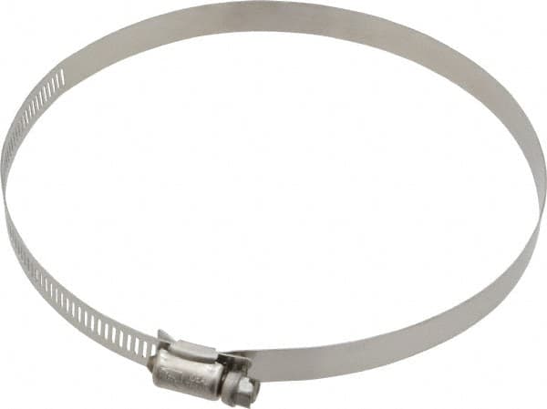 IDEAL TRIDON - SAE Size 96, 4-1/2 to 6-1/2" Diam, Stainless Steel Worm Drive Clamp - 1/2" Wide, Material Grade 201/305, Series 620 - Americas Tooling