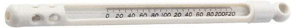 Taylor - 0 to 120°F, Min and Max Thermometer - Mercury Dishwash Test Thermometer - Americas Tooling