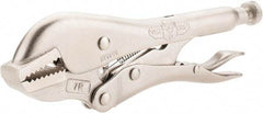 Irwin - 7" OAL Straight Jaw Locking Pliers - 1-1/8" Jaw Opening, Standard Handle - Americas Tooling