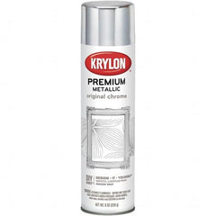 Krylon - Original Chrome, Gloss, Metallic Spray Paint - 8 oz Container - Americas Tooling