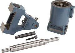 Vectrax - Right Angle Milling Head - Includes 1 Inch Arbor, Arbor Support for R8 Spindle, Horizontal Milling Attachment Including Right Angle Head and R8 in - R8 out - Americas Tooling