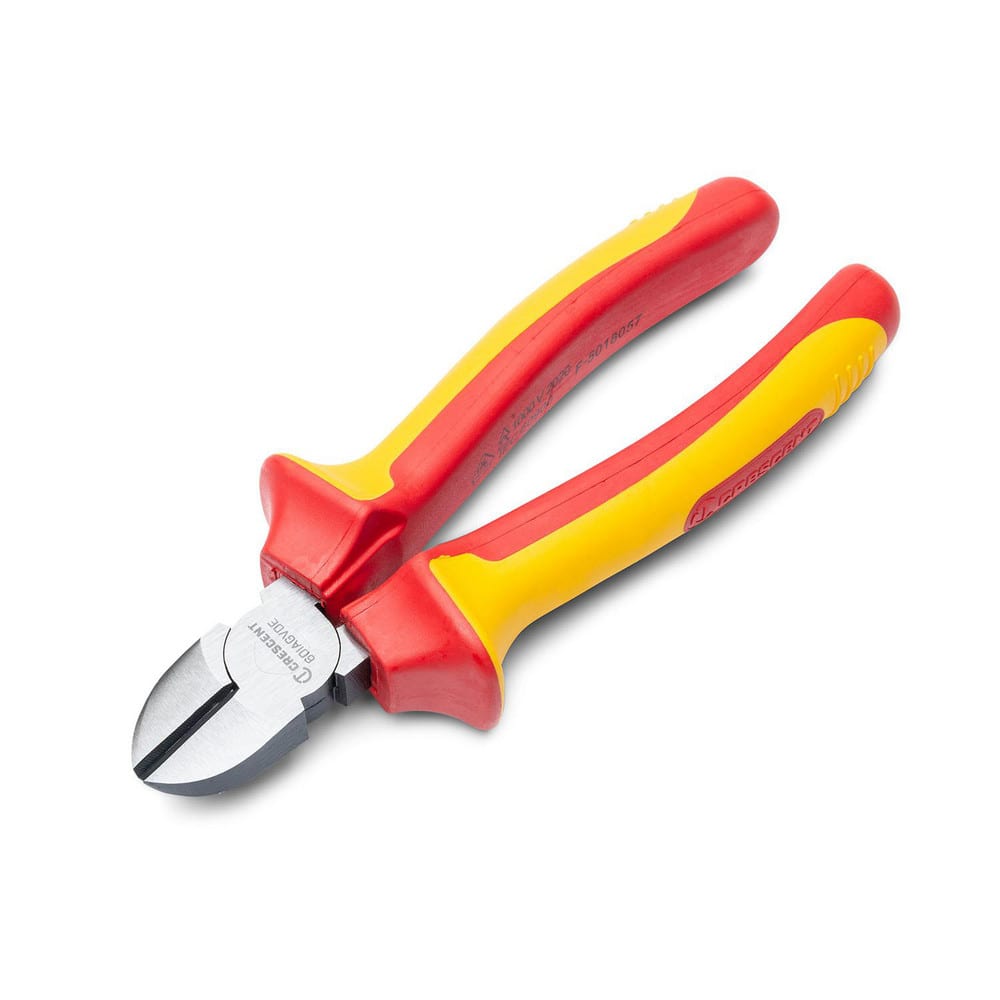 Diagonal Cutting Plier: 3.65″ OAL 0.87″ Jaw Length, 0.8″ Jaw Width, Cutter Head