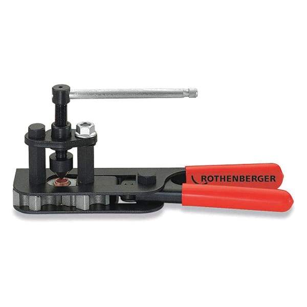 Rothenberger - Flaring Tools & Tube Expanders Type: 45 Flaring Tool Maximum Pipe Capacity (Inch): 3/16 - Americas Tooling