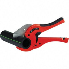 Rothenberger - 2" Pipe Capacity, Tube & Pipe Cutter - Cuts Plastic, PVC, CPVC, 10-1/4" OAL - Americas Tooling