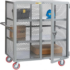 Little Giant - Lockers Type: Heavy Duty Mesh Security Cabinet Number of Tiers: 3 - Americas Tooling