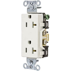 Bryant Electric - Straight Blade Receptacles Receptacle Type: Duplex Receptacle Grade: Commercial - Americas Tooling