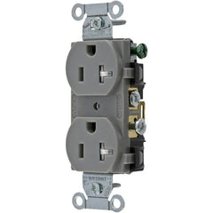 Bryant Electric - Straight Blade Receptacles Receptacle Type: Duplex Receptacle Grade: Commercial - Americas Tooling