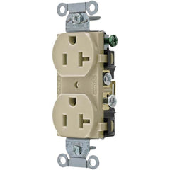 Bryant Electric - Straight Blade Receptacles Receptacle Type: Duplex Receptacle Grade: Commercial - Americas Tooling