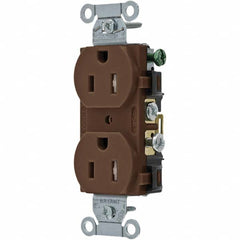 Bryant Electric - Straight Blade Receptacles Receptacle Type: Duplex Receptacle Grade: Commercial - Americas Tooling