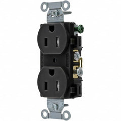 Bryant Electric - Straight Blade Receptacles Receptacle Type: Duplex Receptacle Grade: Commercial - Americas Tooling