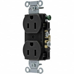 Bryant Electric - Straight Blade Receptacles Receptacle Type: Duplex Receptacle Grade: Commercial - Americas Tooling