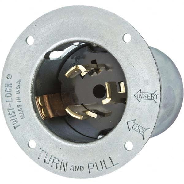 Bryant Electric - Twist Lock Plugs & Connectors Connector Type: Inlet Grade: Industrial - Americas Tooling