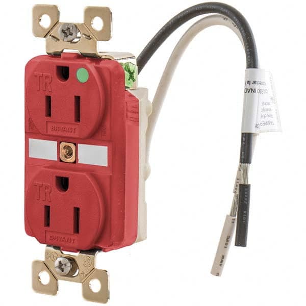 Bryant Electric - Straight Blade Receptacles Receptacle Type: Duplex Receptacle Grade: Hospital - Americas Tooling