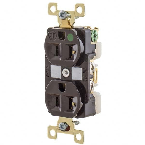 Bryant Electric - Straight Blade Receptacles Receptacle Type: Duplex Receptacle Grade: Hospital - Americas Tooling