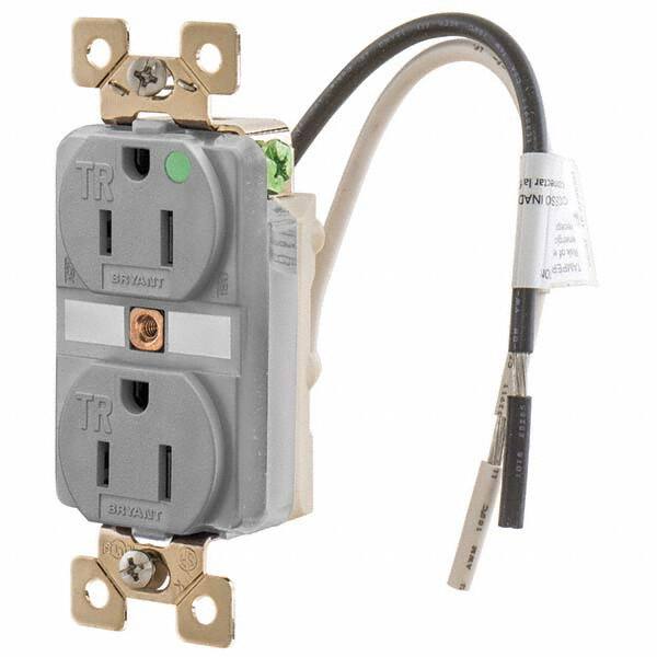 Bryant Electric - Straight Blade Receptacles Receptacle Type: Duplex Receptacle Grade: Hospital - Americas Tooling