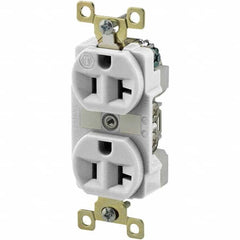 Bryant Electric - Straight Blade Receptacles Receptacle Type: Duplex Receptacle Grade: Industrial - Americas Tooling