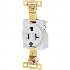 Bryant Electric - Straight Blade Receptacles Receptacle Type: Single Receptacle Grade: Hospital - Americas Tooling