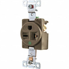 Bryant Electric - Straight Blade Receptacles Receptacle Type: Single Receptacle Grade: Hospital - Americas Tooling