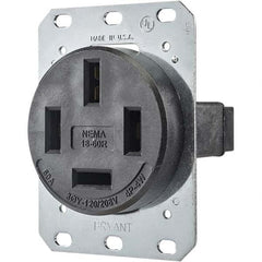 Bryant Electric - Straight Blade Receptacles Receptacle Type: Single Receptacle Grade: Industrial - Americas Tooling