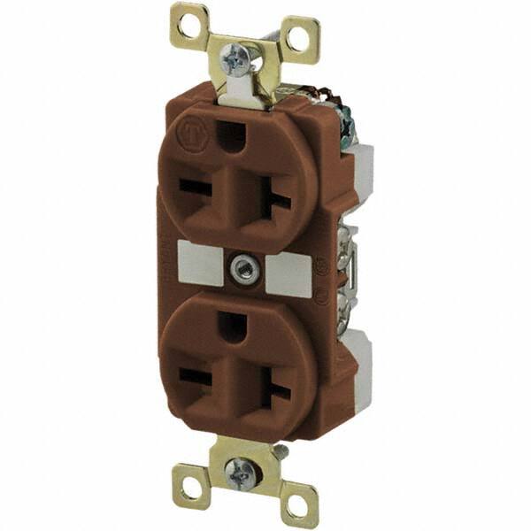 Bryant Electric - Straight Blade Receptacles Receptacle Type: Duplex Receptacle Grade: Industrial - Americas Tooling