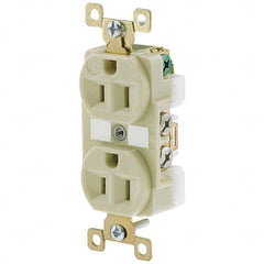 Bryant Electric - Straight Blade Receptacles Receptacle Type: Duplex Receptacle Grade: Industrial - Americas Tooling