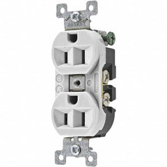 Bryant Electric - Straight Blade Receptacles Receptacle Type: Duplex Receptacle Grade: Specification - Americas Tooling