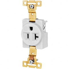 Bryant Electric - Straight Blade Receptacles Receptacle Type: Single Receptacle Grade: Industrial - Americas Tooling