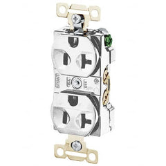 Bryant Electric - Straight Blade Receptacles Receptacle Type: Duplex Receptacle Grade: Industrial - Americas Tooling