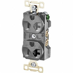 Bryant Electric - Straight Blade Receptacles Receptacle Type: Duplex Receptacle Grade: Industrial - Americas Tooling