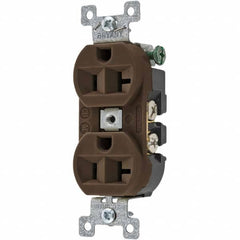 Bryant Electric - Straight Blade Receptacles Receptacle Type: Duplex Receptacle Grade: Specification - Americas Tooling