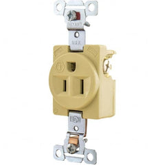 Bryant Electric - Straight Blade Receptacles Receptacle Type: Single Receptacle Grade: Industrial - Americas Tooling