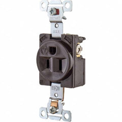 Bryant Electric - Straight Blade Receptacles Receptacle Type: Single Receptacle Grade: Industrial - Americas Tooling