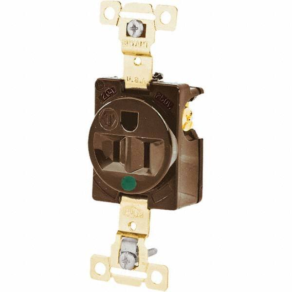 Bryant Electric - Straight Blade Receptacles Receptacle Type: Single Receptacle Grade: Hospital - Americas Tooling