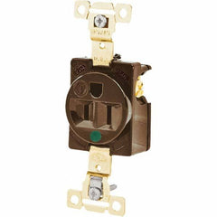 Bryant Electric - Straight Blade Receptacles Receptacle Type: Single Receptacle Grade: Hospital - Americas Tooling