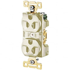 Bryant Electric - Straight Blade Receptacles Receptacle Type: Duplex Receptacle Grade: Industrial - Americas Tooling