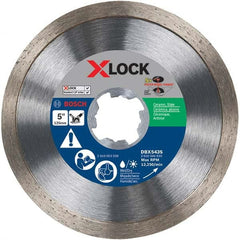 Bosch - Wet & Dry-Cut Saw Blades Blade Diameter (Inch): 5 Blade Material: Diamond-Tipped - Americas Tooling