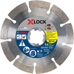 Bosch - Wet & Dry-Cut Saw Blades Blade Diameter (Inch): 4-1/2 Blade Material: Diamond-Tipped - Americas Tooling