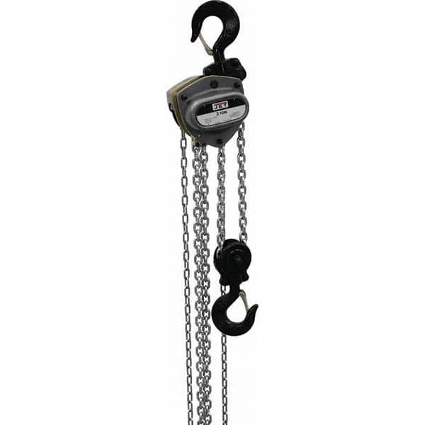 Jet - 10,000 Lb Capacity, 50' Lift Height, Manual Chain Hoist - Americas Tooling