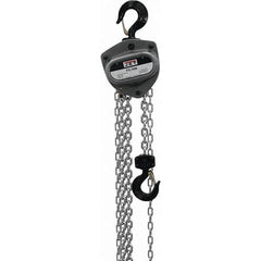 Jet - 3,000 Lb Capacity, 90' Lift Height, Manual Chain Hoist - Americas Tooling